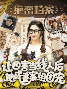 让四害当线人后，她成重案组团宠海报