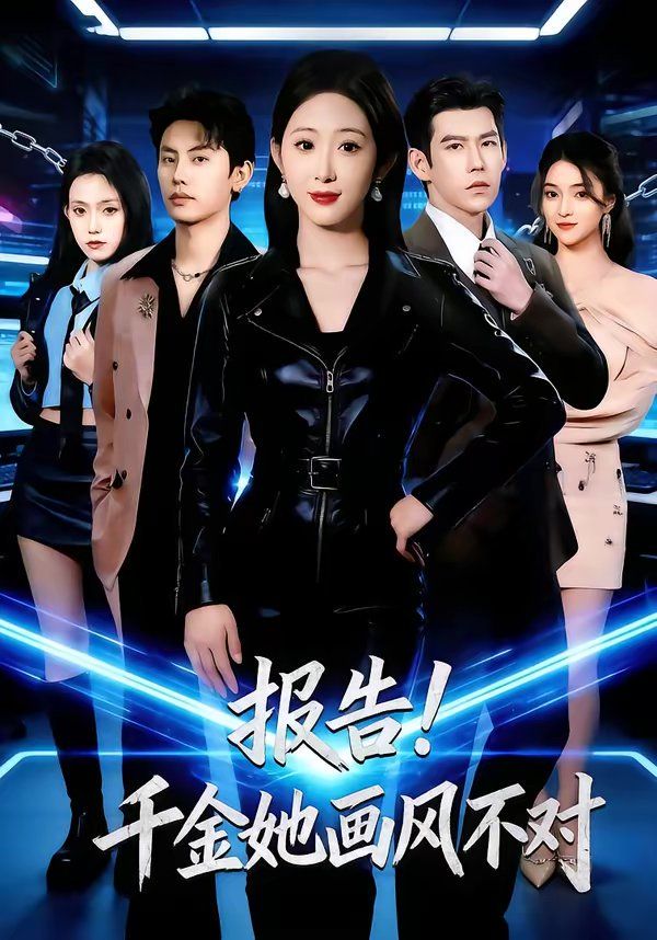 报告！千金她画风不对海报