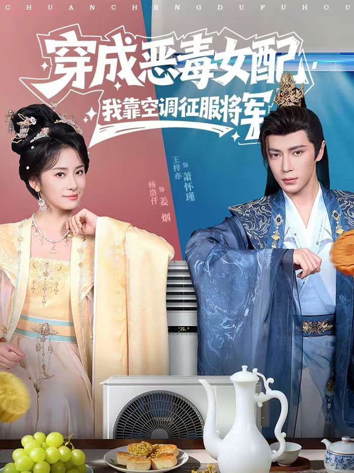 穿成恶毒女配，我靠空调征服将军海报