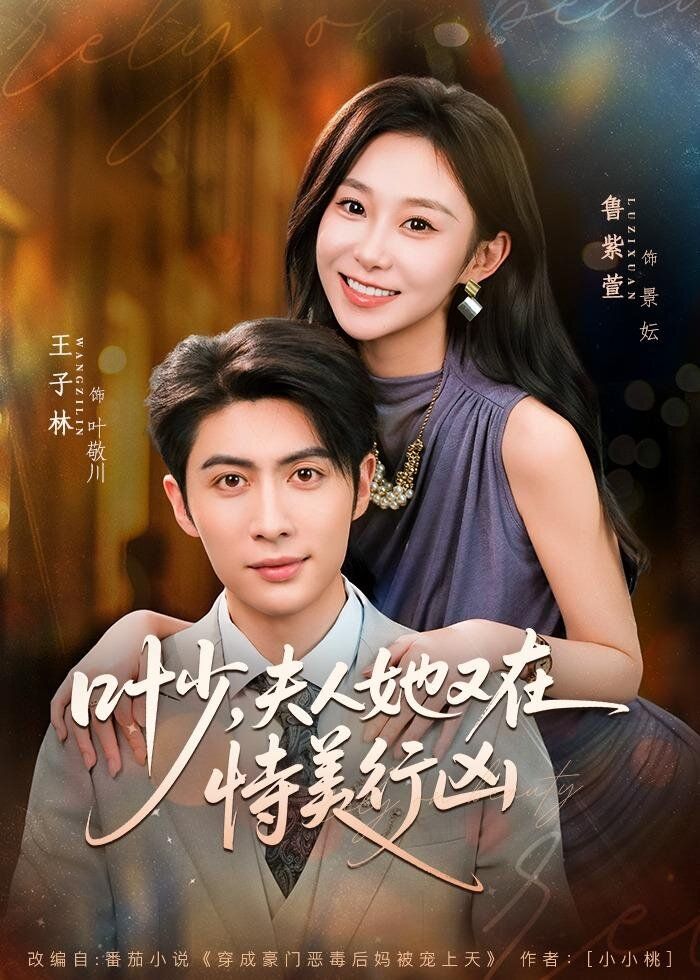 叶少，夫人她又在恃美行凶海报
