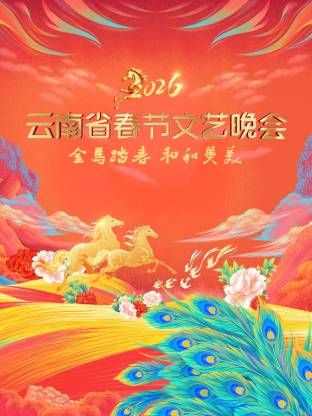 云南省春节文艺晚会2026海报