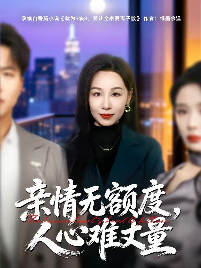 亲情无额度，人心难丈量海报