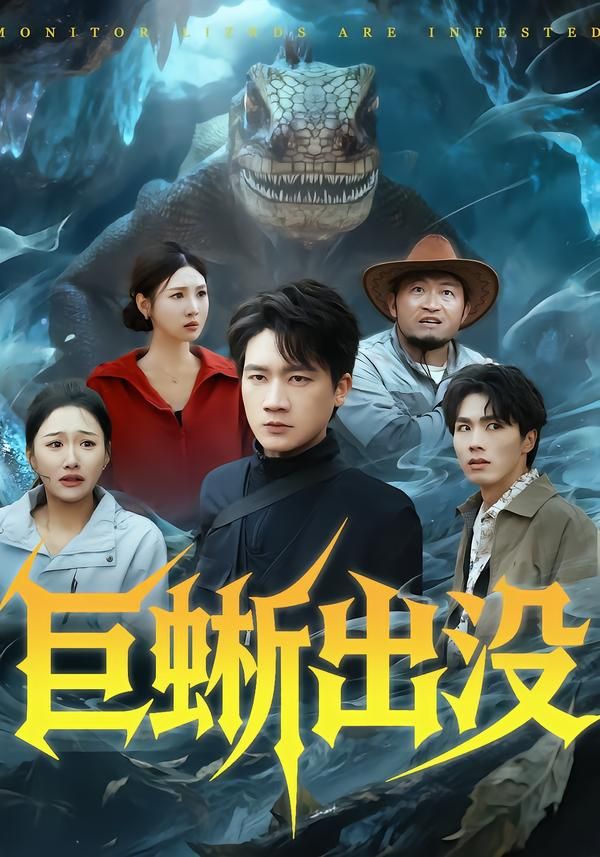 巨蜥出没海报