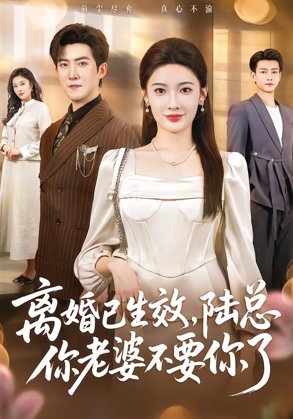离婚已生效，陆总你老婆不要你了海报