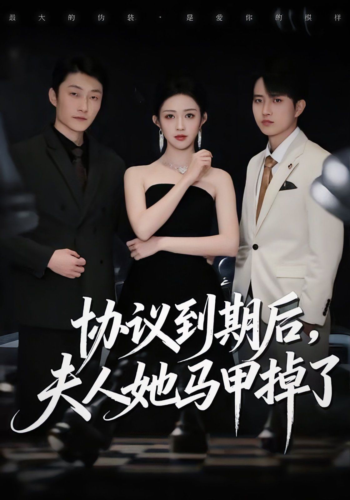 协议到期后，夫人她马甲掉了海报