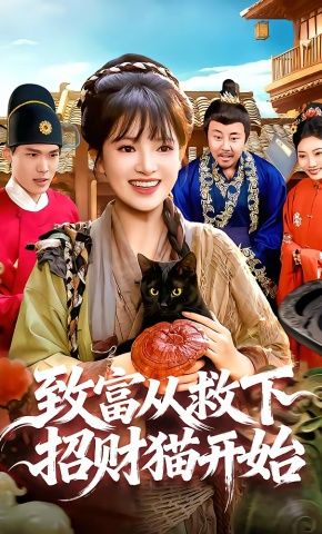 致富从救下招财猫开始海报