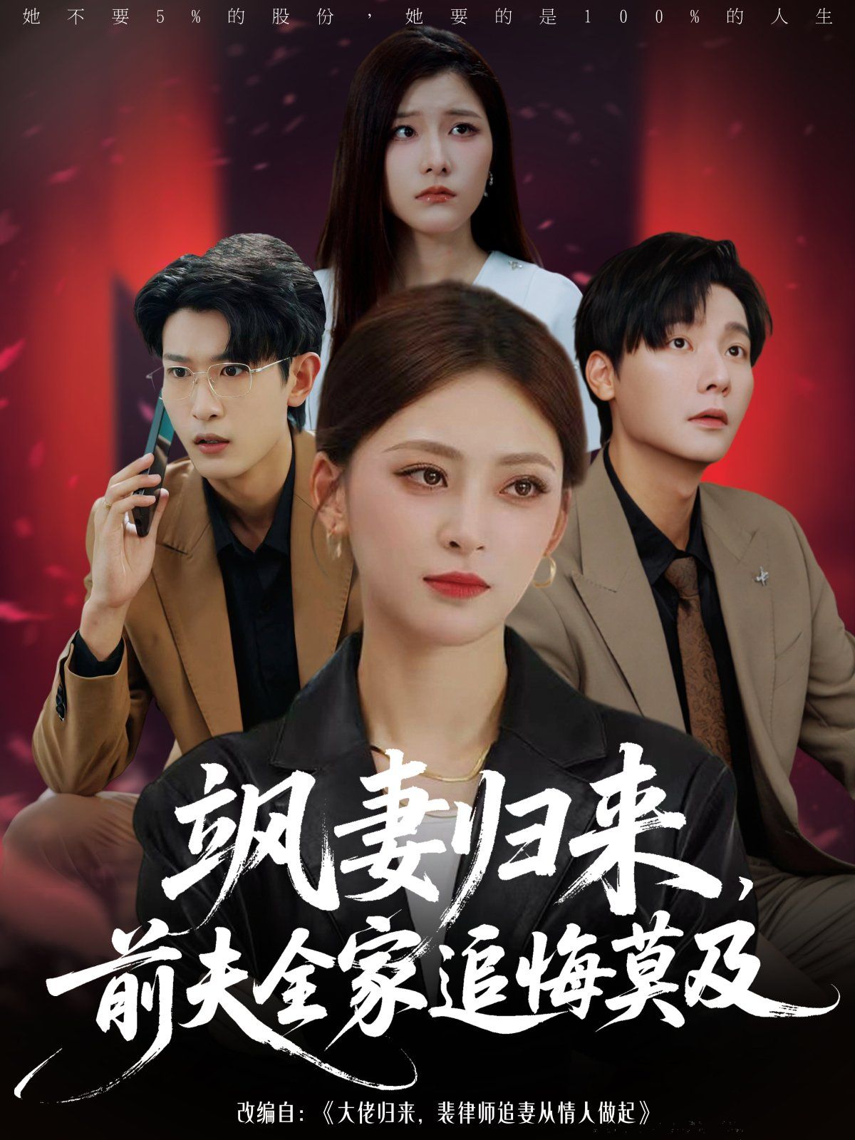 飒妻归来前夫全家追悔莫及海报