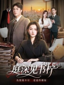 庭深见书柠海报