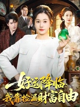 好运降临：我靠捡漏财富自由海报