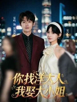 你找洋大人，我娶大小姐海报