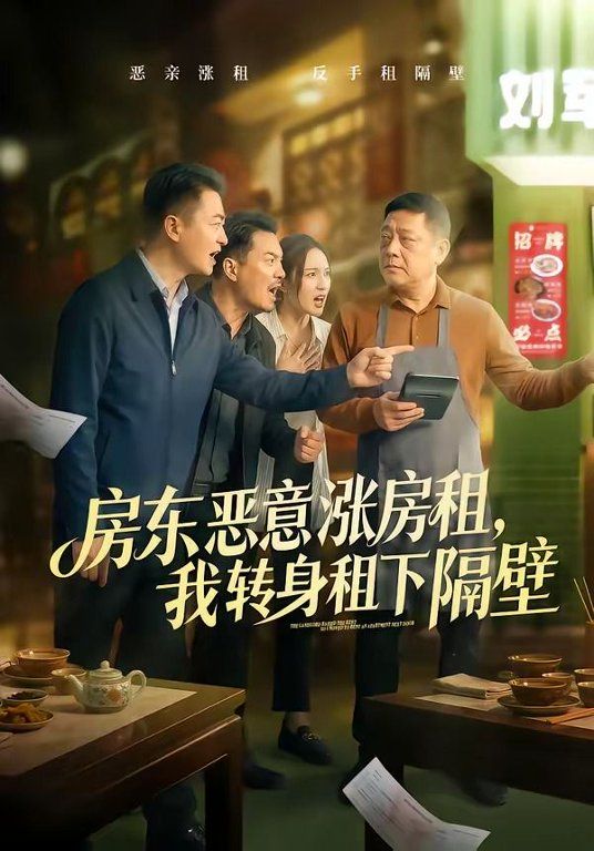 房东恶意涨房租，我转身租下隔壁海报