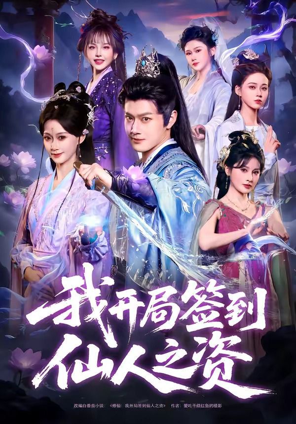 我开局签到仙人之姿海报