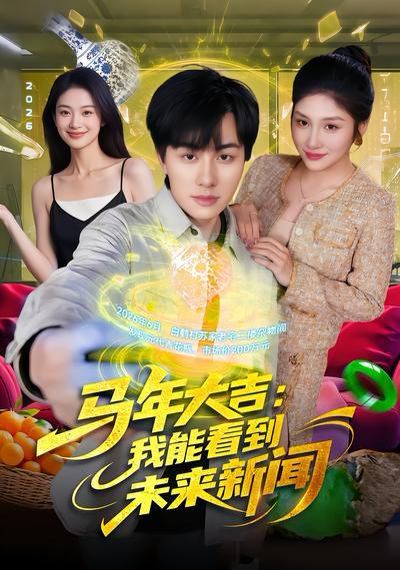 马年大吉：我能看到未来新闻海报