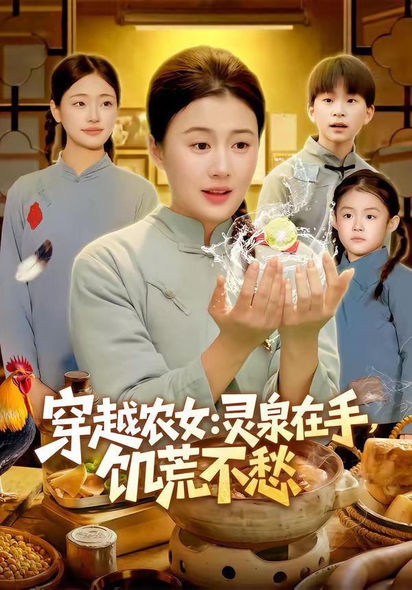 穿越农女：灵泉在手，饥荒不愁海报