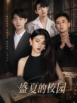 盛夏的校园海报