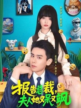 报告总裁，夫人她又呆又飒海报