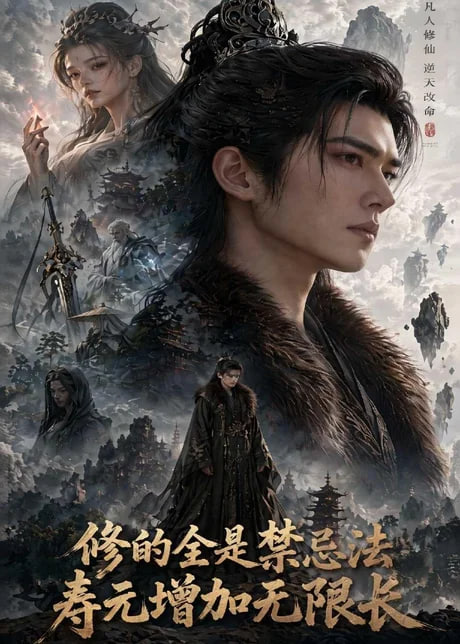 修的全是禁忌法，寿元增加无限长海报
