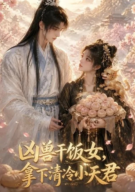 凶兽干饭女，拿下清冷小天君海报