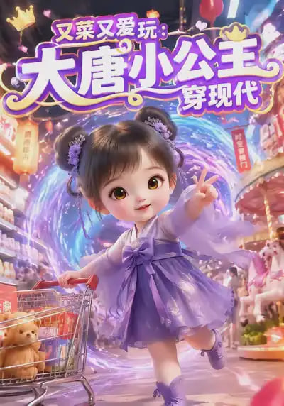 又菜又爱玩：大唐小公主穿现代海报