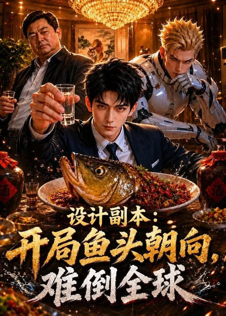 设计副本：开局鱼头朝向，难倒全球海报