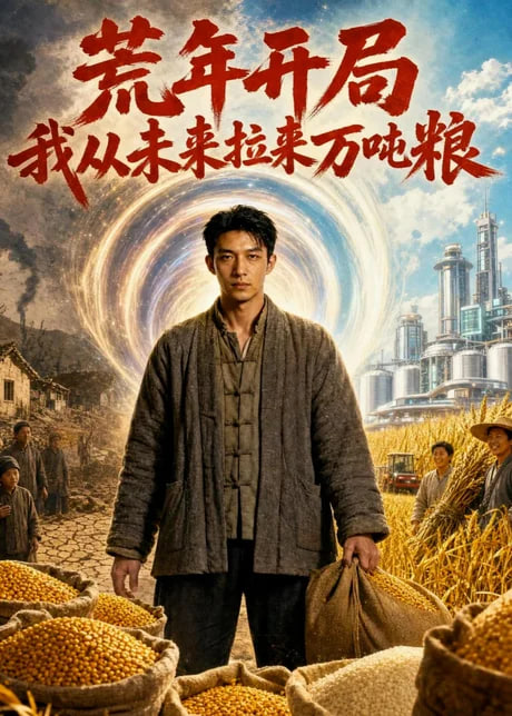 荒年开局：我从未来拉来万吨粮海报