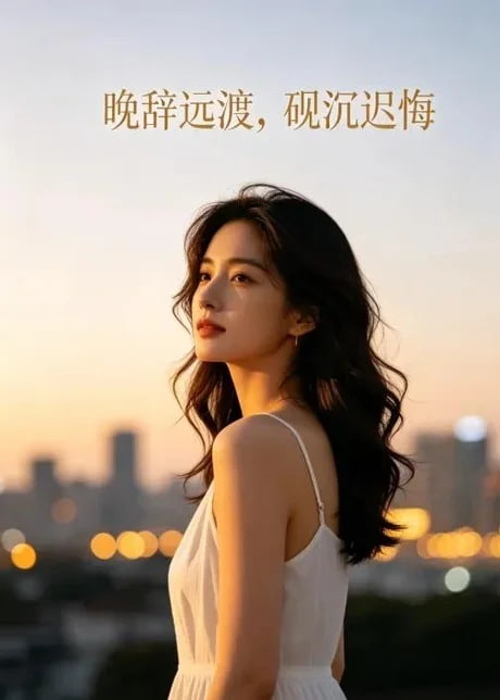 晚辞远渡，砚沉迟悔海报