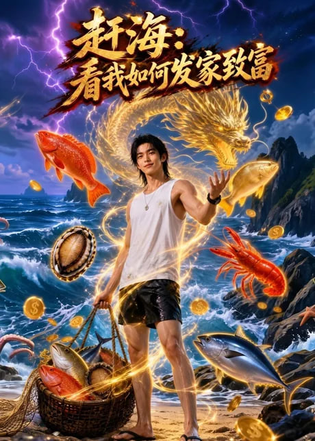 赶海：看我如何发家致富海报
