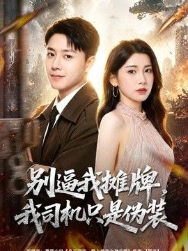 别逼我摊牌，我司机只是伪装海报